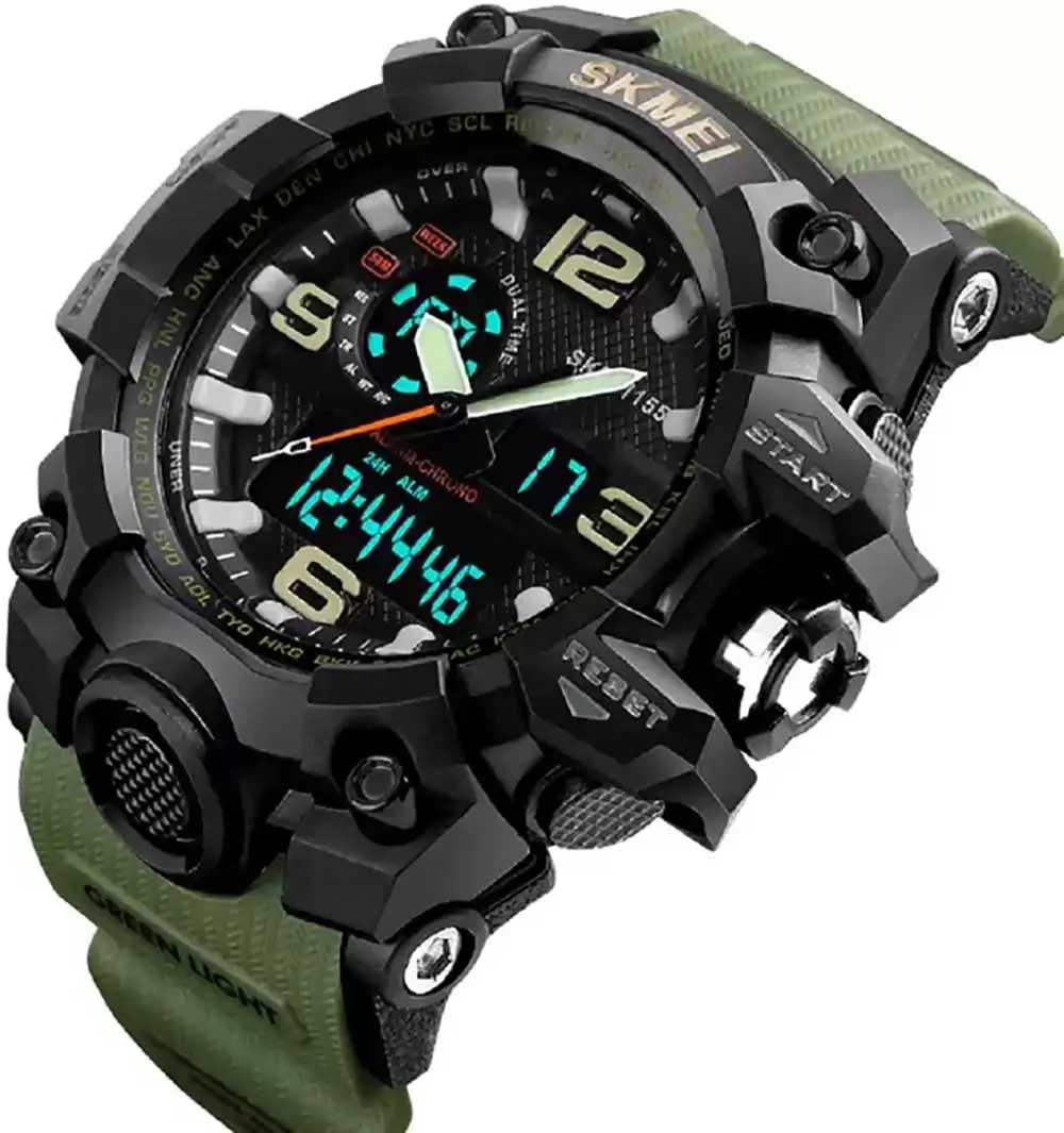 1155 Analog Digital Wrist watch For Men, Boys - Image 8