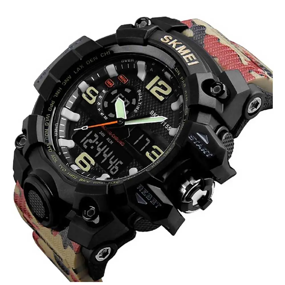 1155 Analog Digital Wrist watch For Men, Boys - Image 9