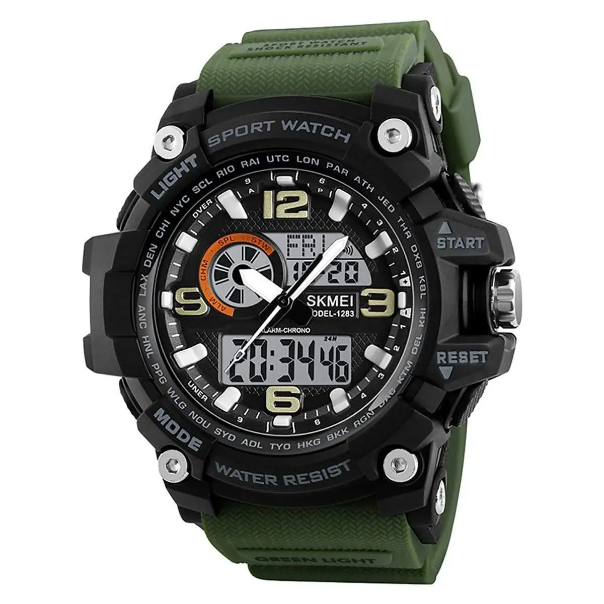 1283 Analog Digital Sports watch for Men - Image 4