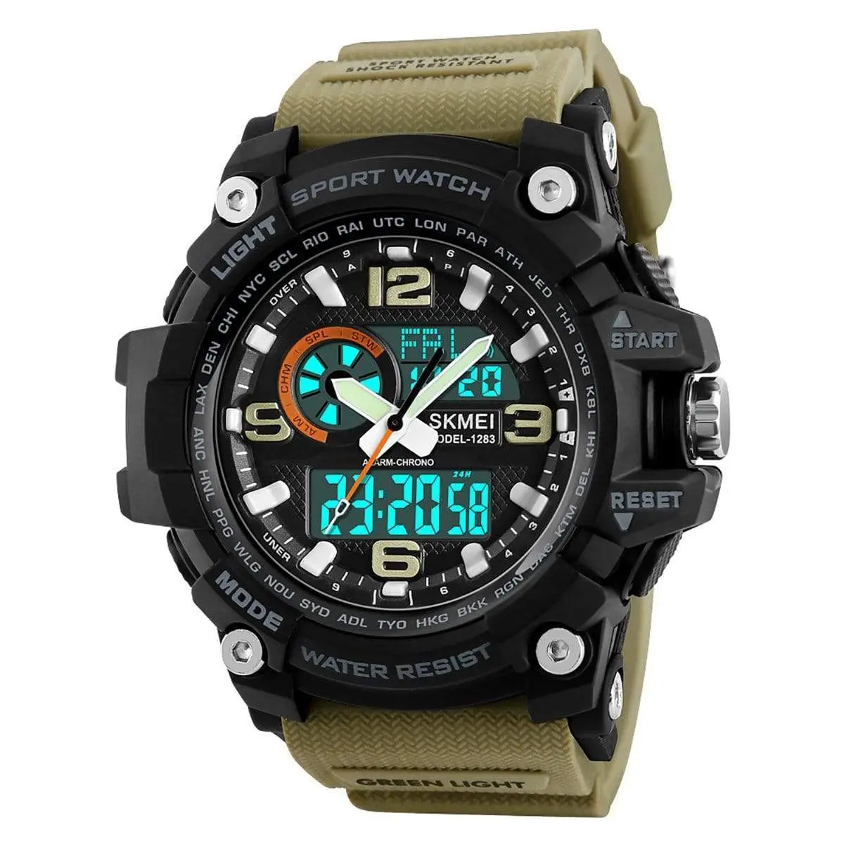 1283 Analog Digital Sports watch for Men - Image 7