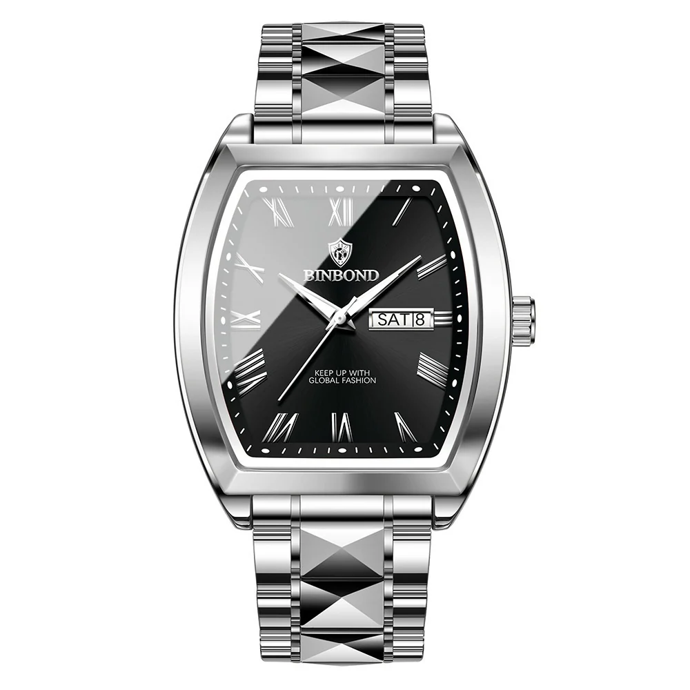 B355 Dual Calendar Luminous Quartz Watch for Men - Image 10