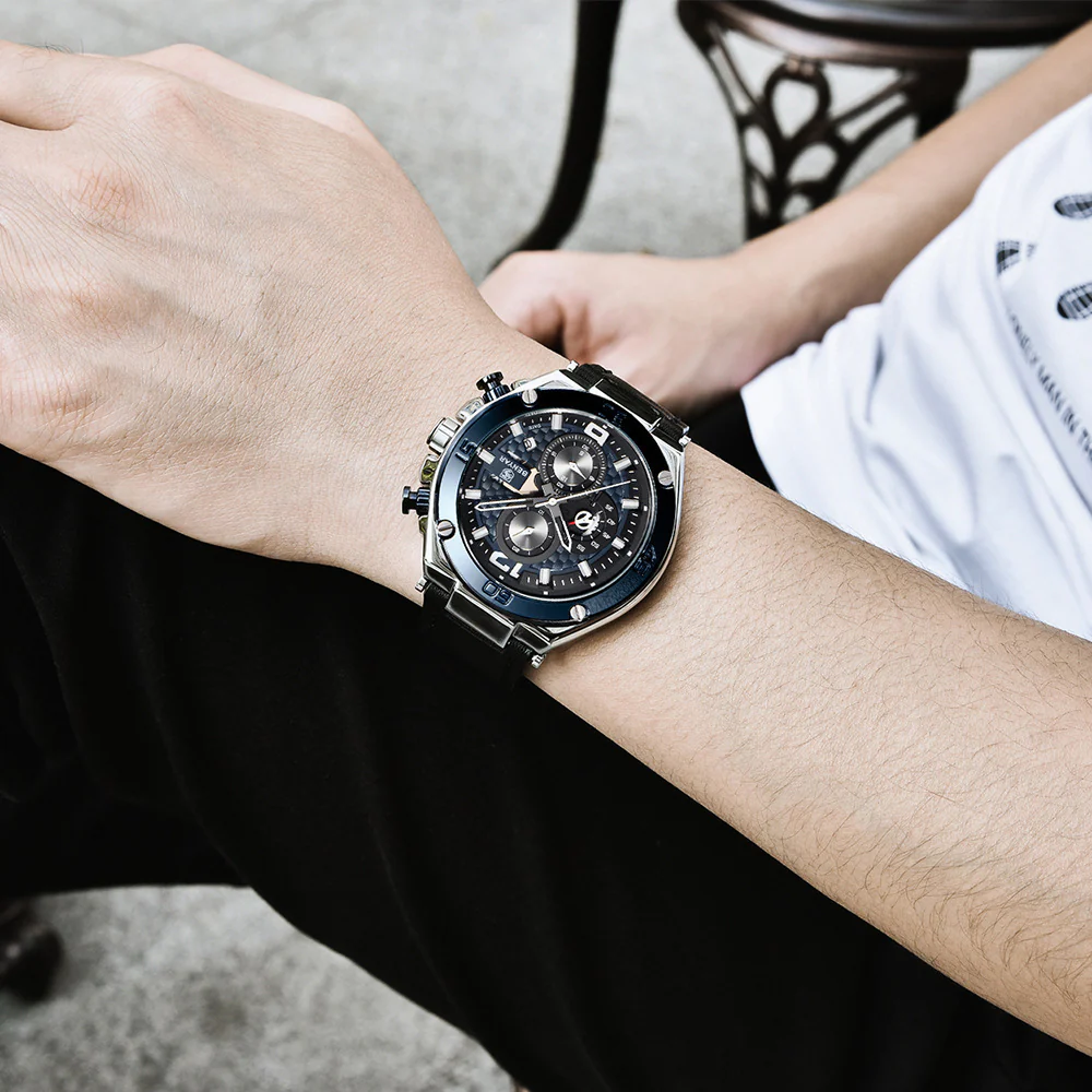 Benyar BY-5151M Multifunctional quartz watch For Men - Image 4