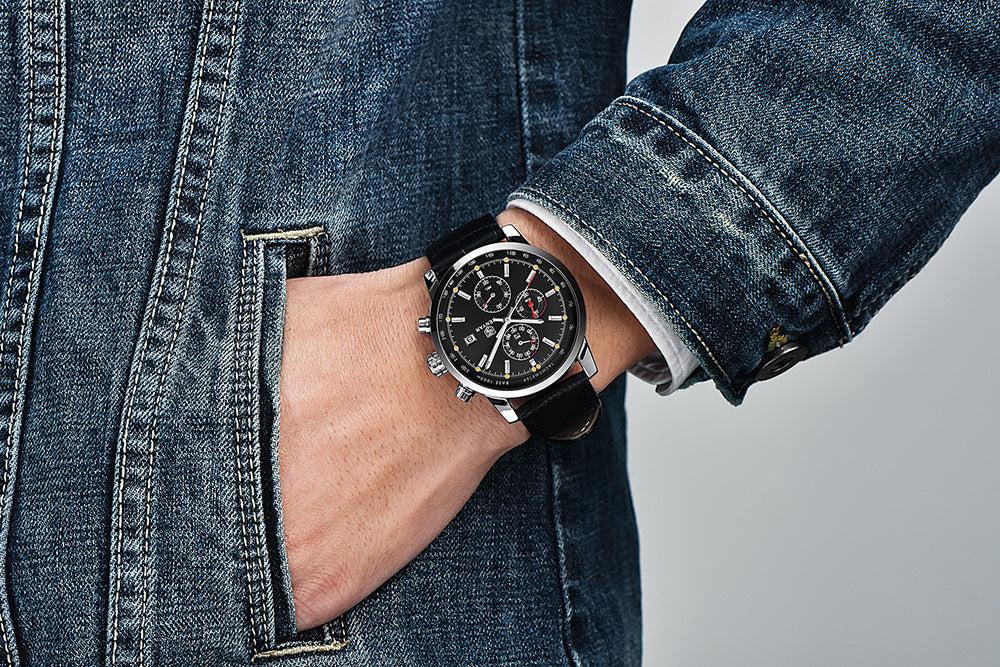 BENYAR Chronograph Quartz watch For Men 5102 - Image 3