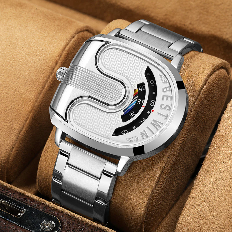 Bestwin 988 Men's U-shaped Quartz Watch - Image 2