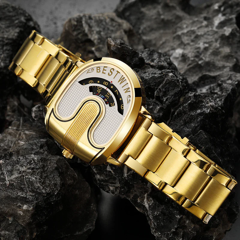 Bestwin 988 Men's U-shaped Quartz Watch - Image 3