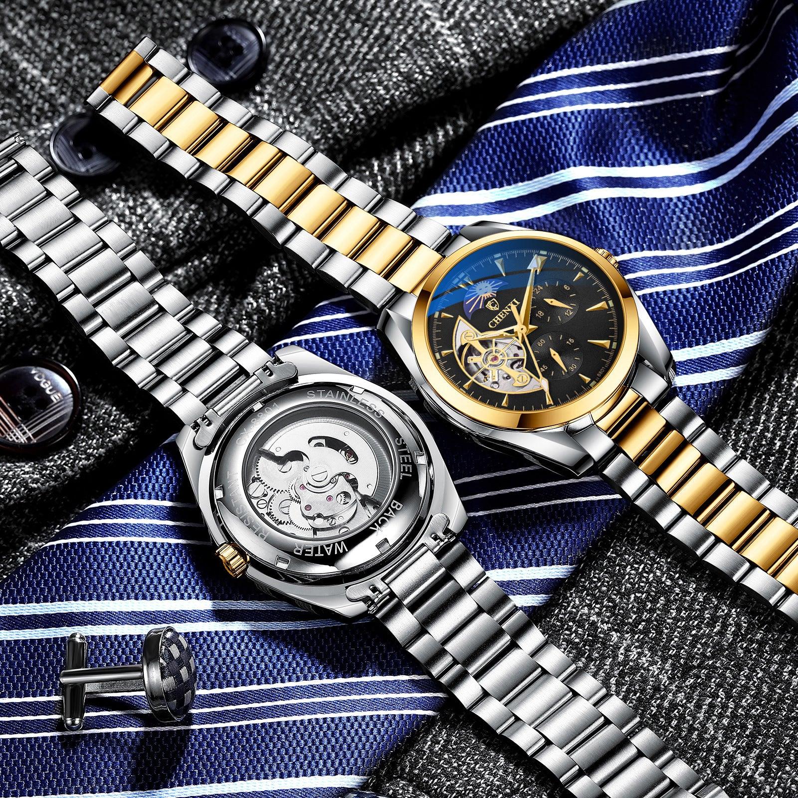 CHENXI Moonphase Automatic Mechanical Watch For Men 8801 - Image 10