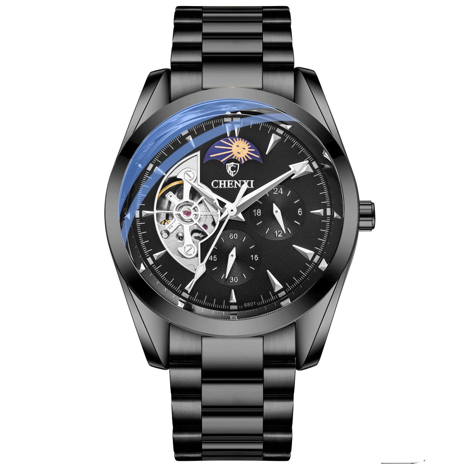 CHENXI Moonphase Automatic Mechanical Watch For Men 8801 - Image 4