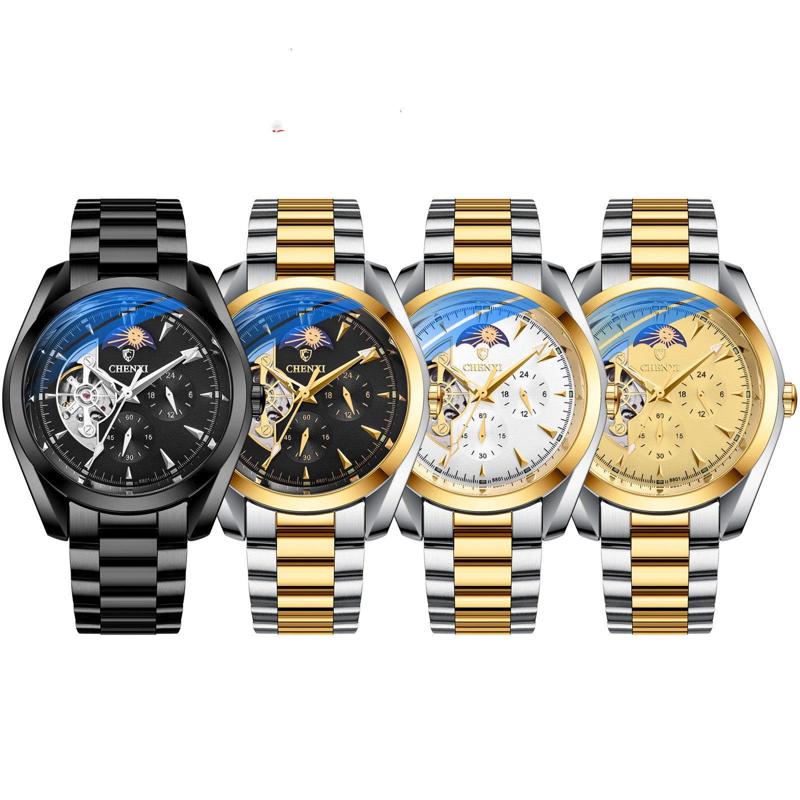 CHENXI Moonphase Automatic Mechanical Watch For Men 8801 - Image 6