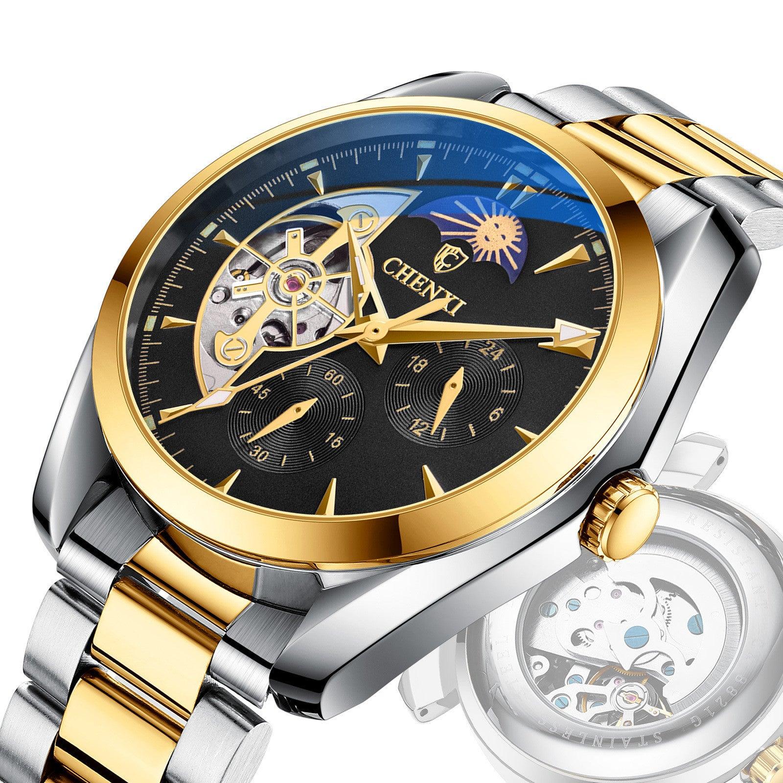 CHENXI Moonphase Automatic Mechanical Watch For Men 8801 - Image 7