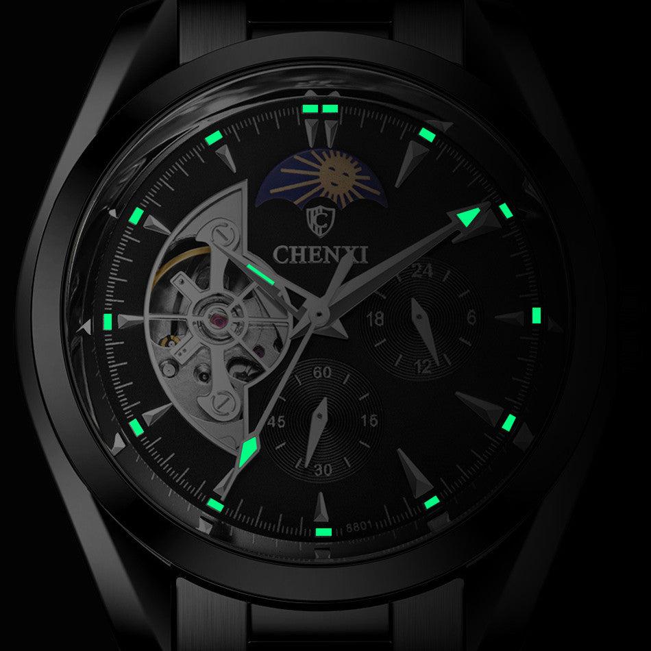 CHENXI Moonphase Automatic Mechanical Watch For Men 8801 - Image 9