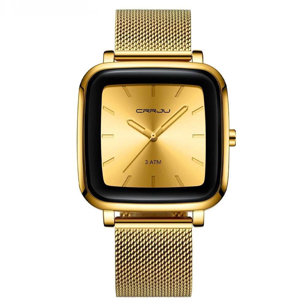 CRRJU 2199 Simple Dial Quartz Watch for Men - Image 5