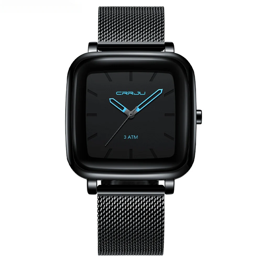 CRRJU 2199 Simple Dial Quartz Watch for Men - Image 6