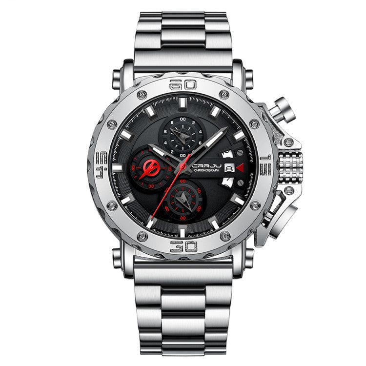 CRRJU Stainless Steel Quartz Watch For Men 2294 - Image 8