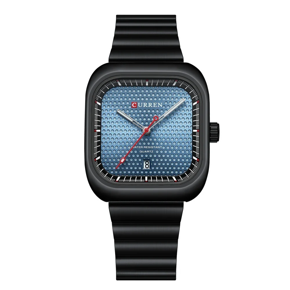 Curren 8460 Unisex Square Couples Watch for Men & Women - Image 2
