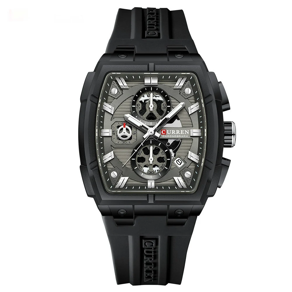 Curren 8488 Waterproof Calendar Six-Hand Quartz Watch for Men - Image 6