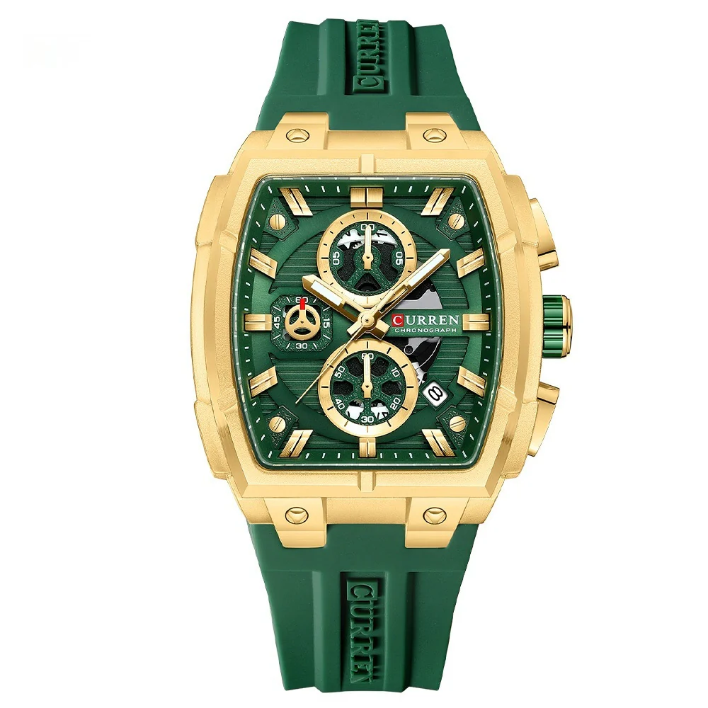 Curren 8488 Waterproof Calendar Six-Hand Quartz Watch for Men - Image 8