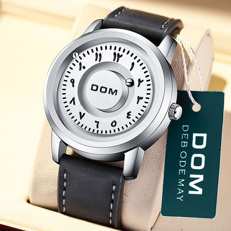 Dom 1769BK-1M Magnetic Suspension quartz Watch For Men - Image 7