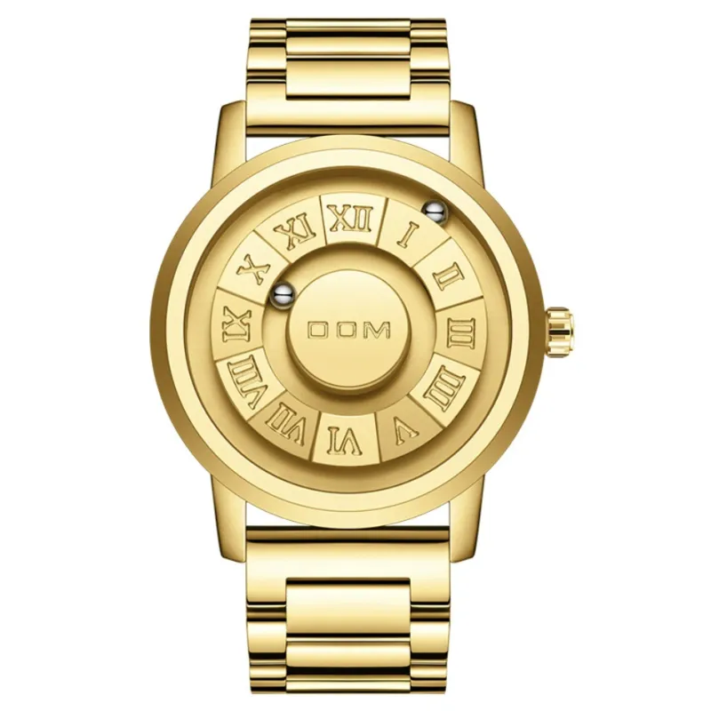 DOM Creative Magnetic Suspension Waterproof Watch For Men 1726BL-1M - Image 11