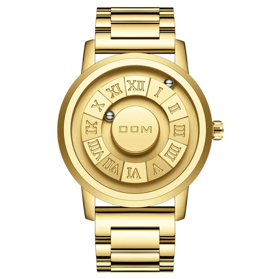 Dom M1726BL-1M Creative Magnetic Suspension Quartz Watch for Men - Image 16