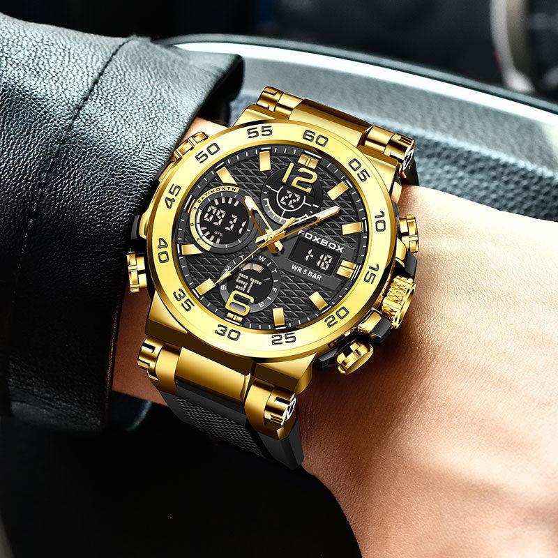 Foxbox Analog Digital Display Multifunctional Sport Watch for Men FB0033 - Image 8