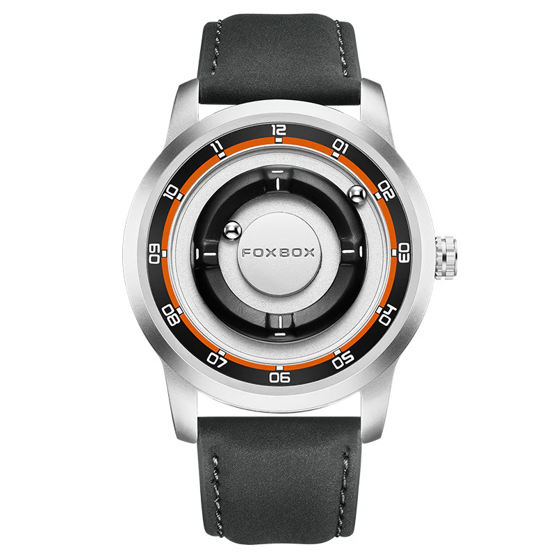 Foxbox Cool Roman Scale Magnetic watch for Men - Image 15