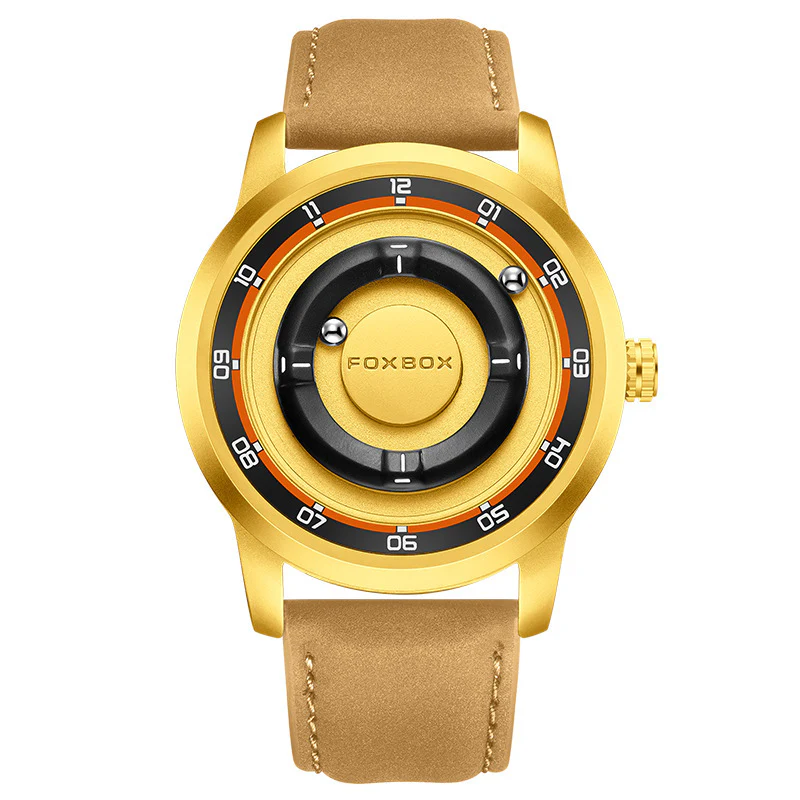 Foxbox Cool Roman Scale Magnetic watch for Men - Image 5