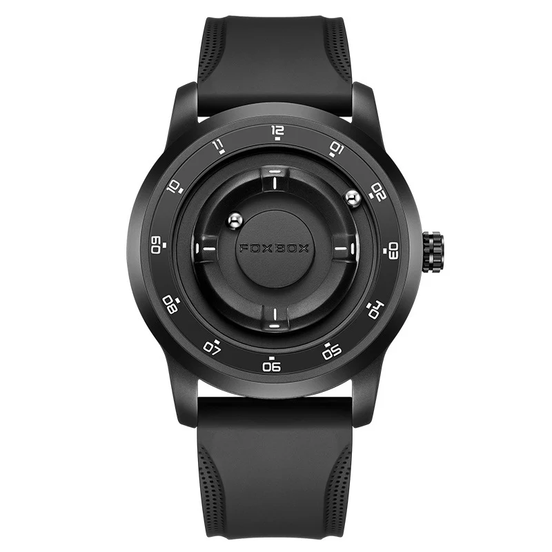Foxbox Cool Roman Scale Magnetic watch for Men - Image 6