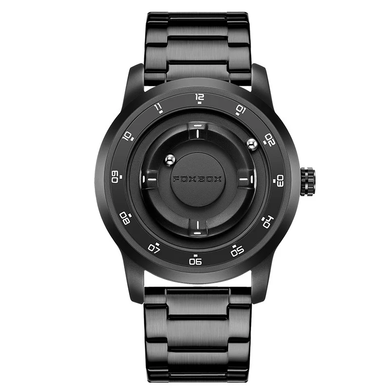 Foxbox Cool Roman Scale Magnetic watch for Men - Image 8