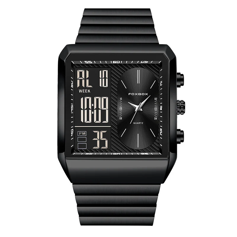 Foxbox FB007 1 Analog Digital Stylish And Versatile Quartz watch for men - Image 4