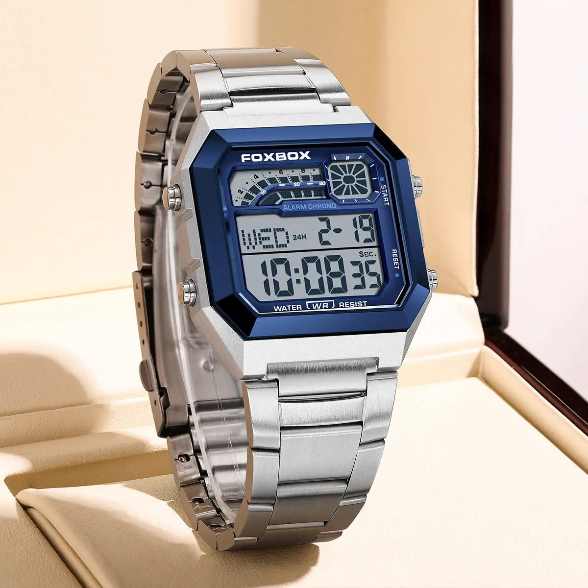 Foxbox FB0076 Square Electronic Sports Digital watch for men - Image 4