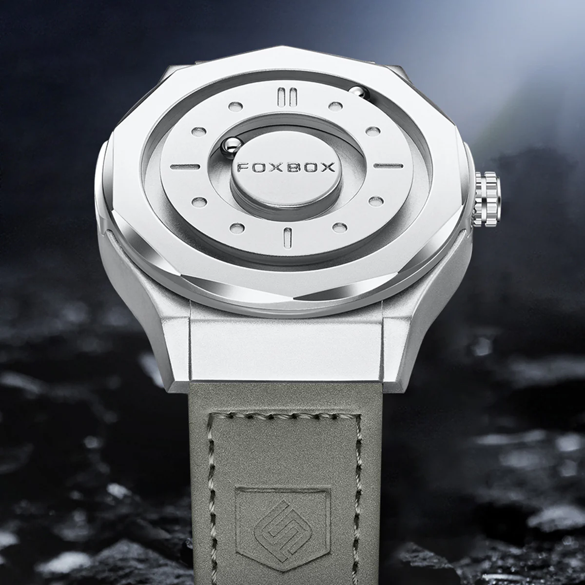 Foxbox Personalized Magnetic Ball Quartz watch for Men - Image 4