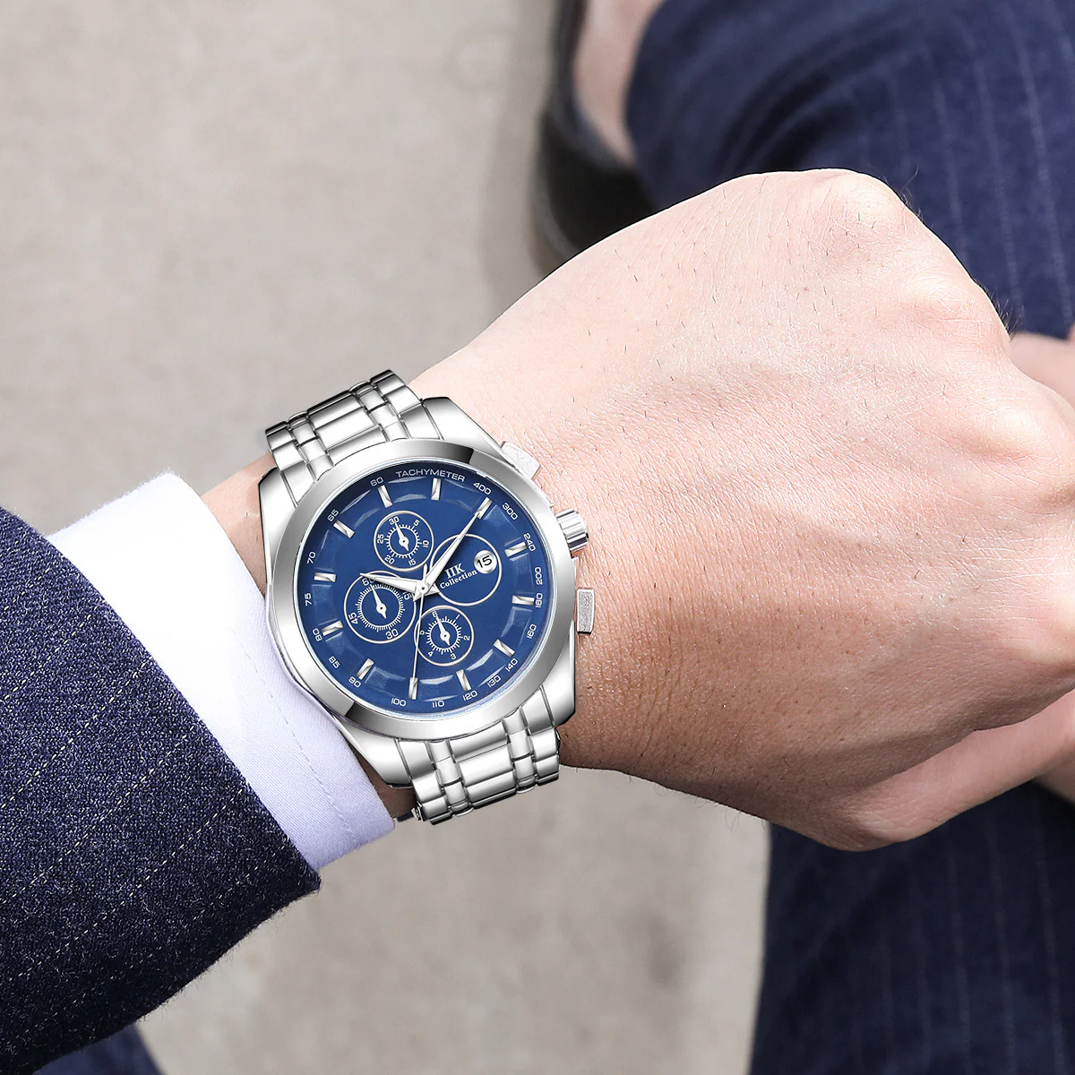 IIK Collection 1361 Calendar Quartz watch for Men - Image 2