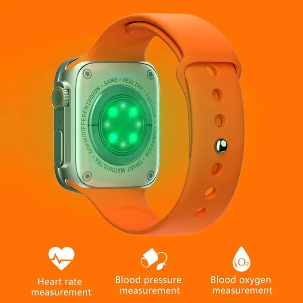 KD99 Smart Watch 1.99 inch IPS Screen Smart Watch Support Heart Rate & Blood Oxygen Monitoring Sports Modes - Image 3