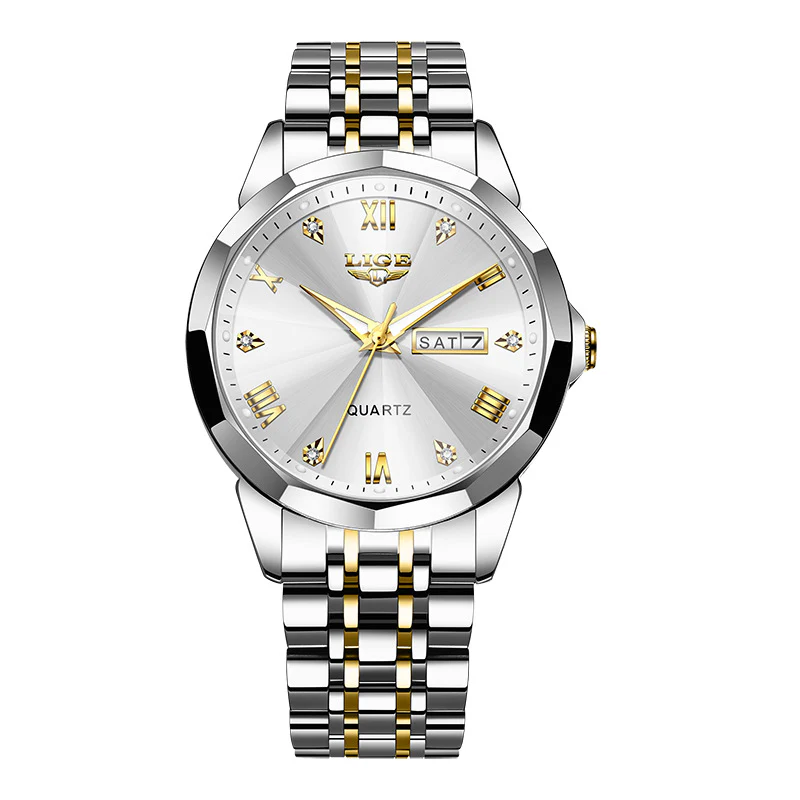 Lige LG89109 Dual-calendar Luminous Quartz Watch For Men - Image 5