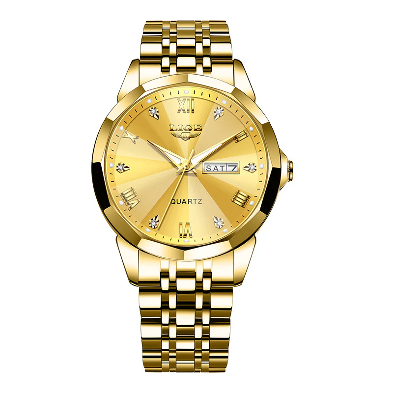 Lige LG89109 Dual-calendar Luminous Quartz Watch For Men - Image 6