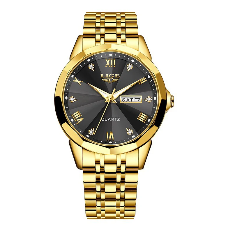 Lige LG89109 Dual-calendar Luminous Quartz Watch For Men - Image 7
