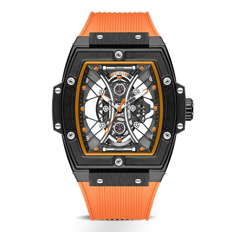 Megir 8019G Silicone Strap Luminous Luxury Sports Watch For Men - Image 4