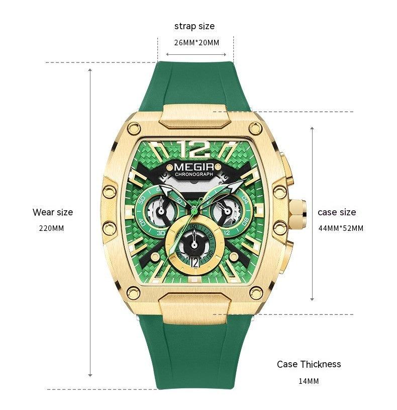Megir Men's Chronograph Luxury Sport Quartz Watch For Men 8112 - Image 6