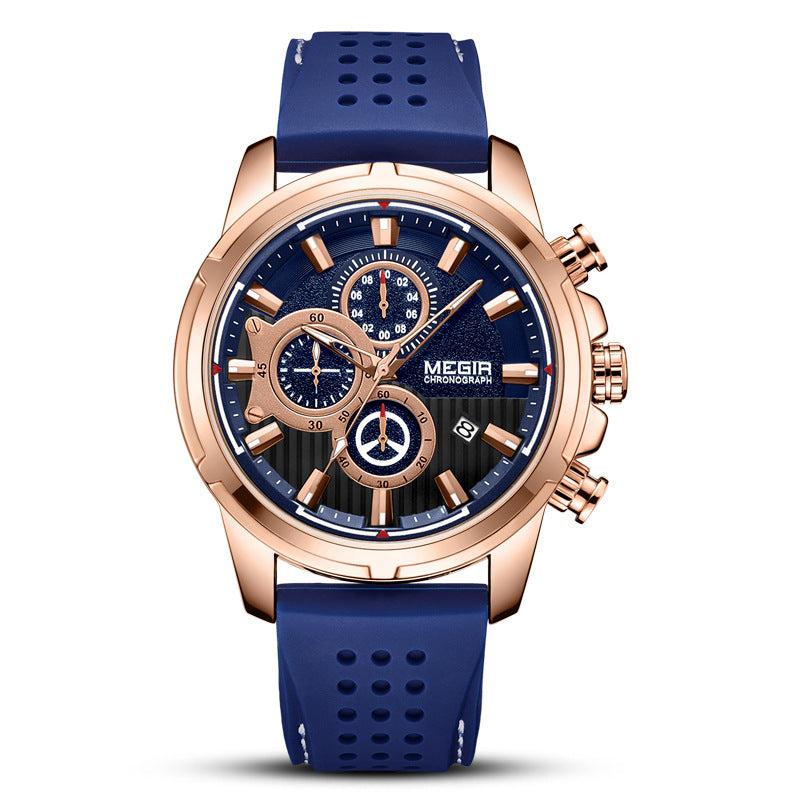 Megir Quartz Chronograph Watch For Men 2101 - Image 3