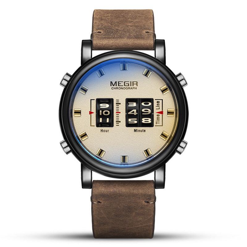 Megir Roller Watch For Men 2137 - Image 7