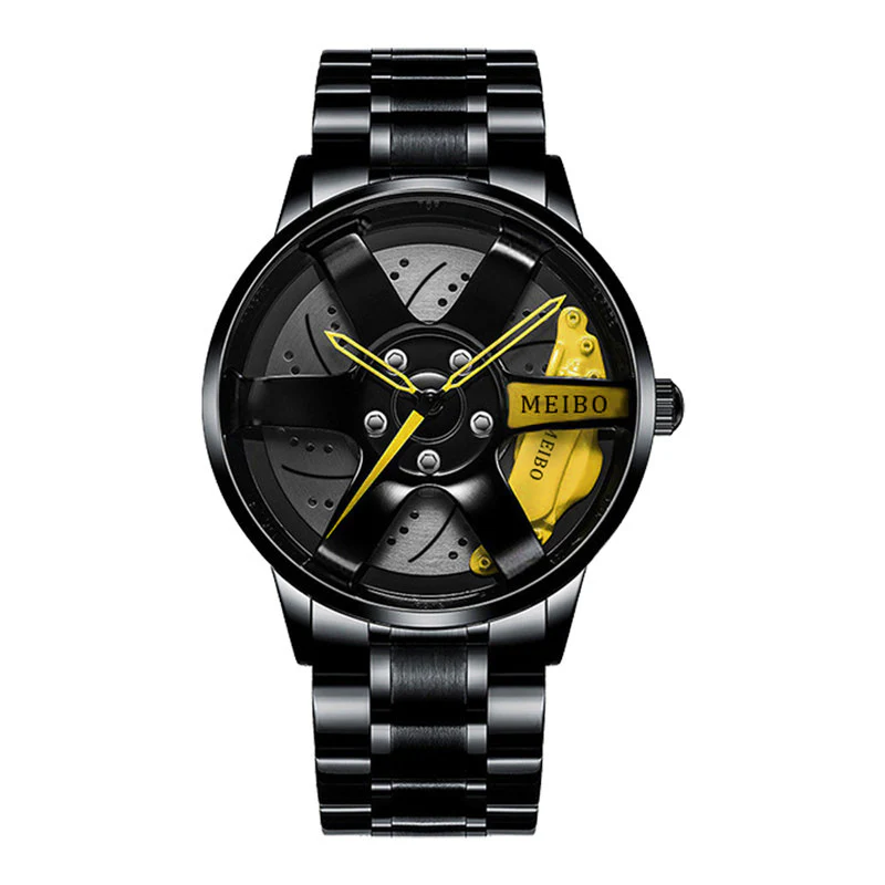 MEIBO Car Wheel Rim Hub Quartz Watch For Men - Image 2