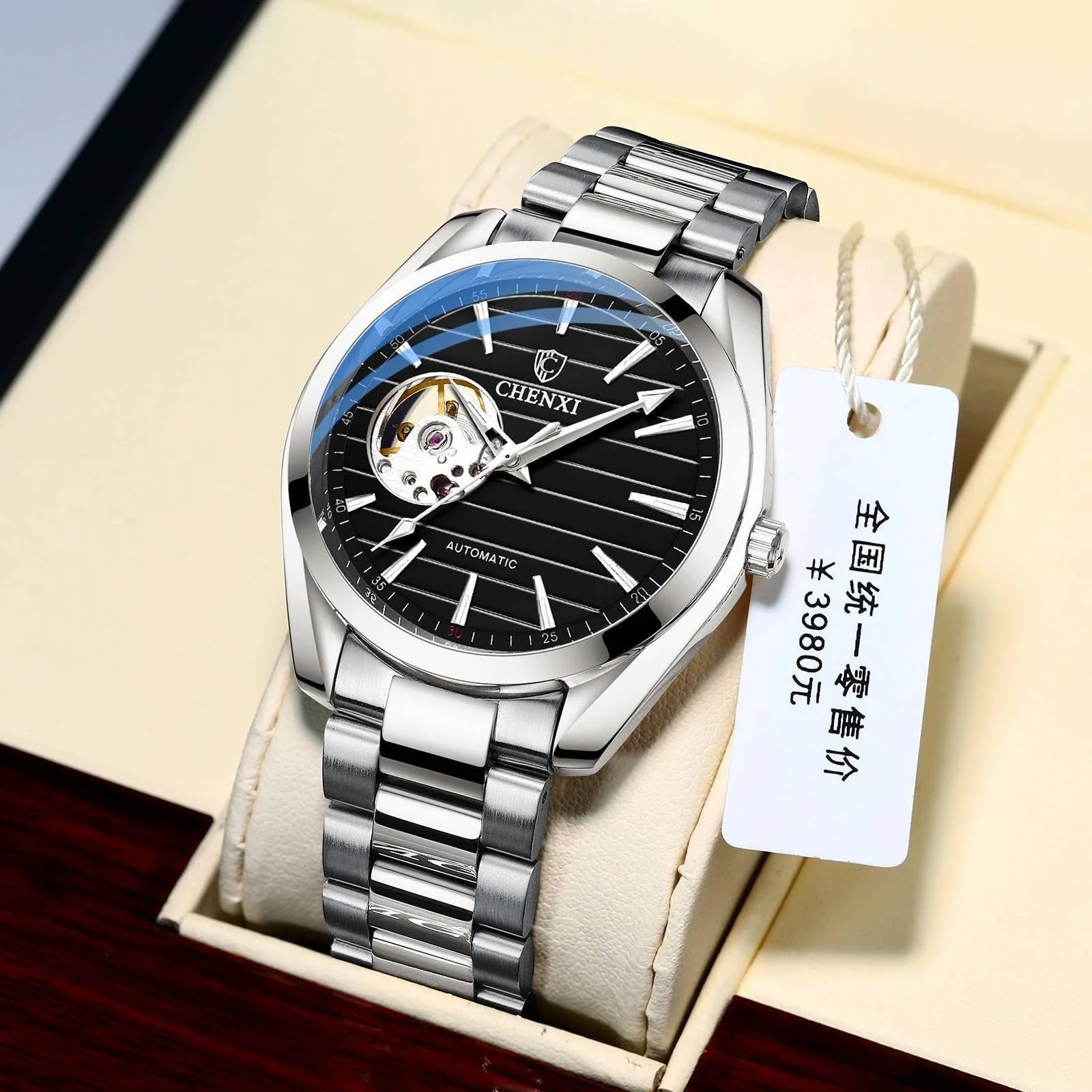 Chenxi 8806 Men's Automatic Hollow Mechanical Watch - Image 10