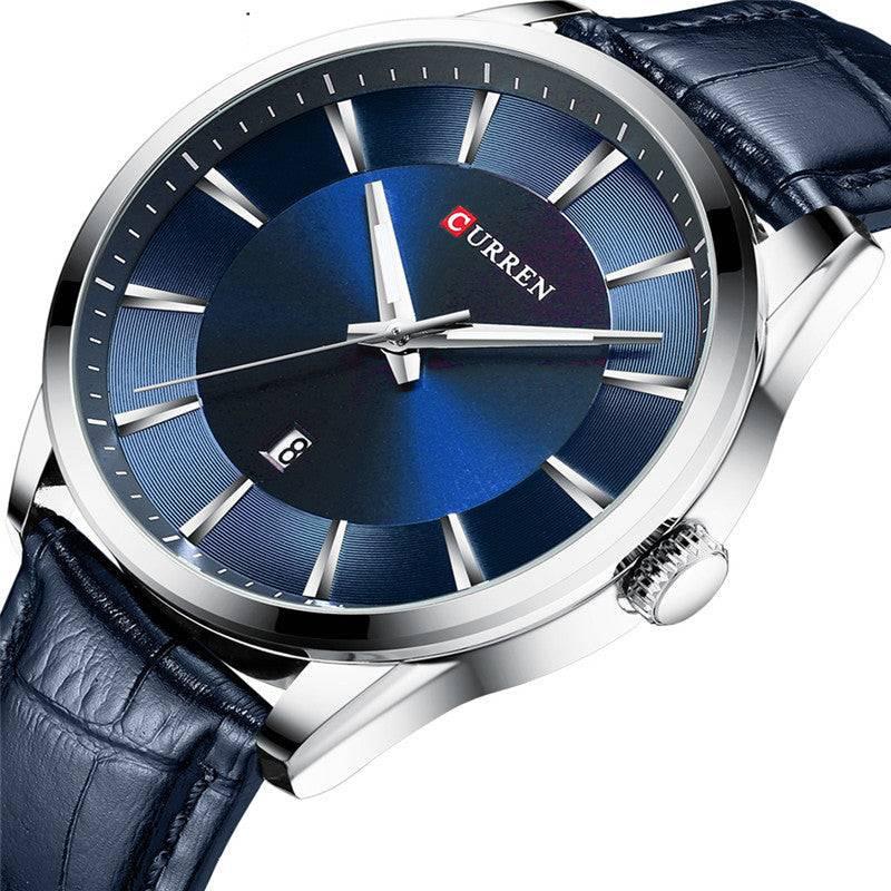 Curren Men's Business Belt Calendar Waterproof Quartz Watch - Image 3