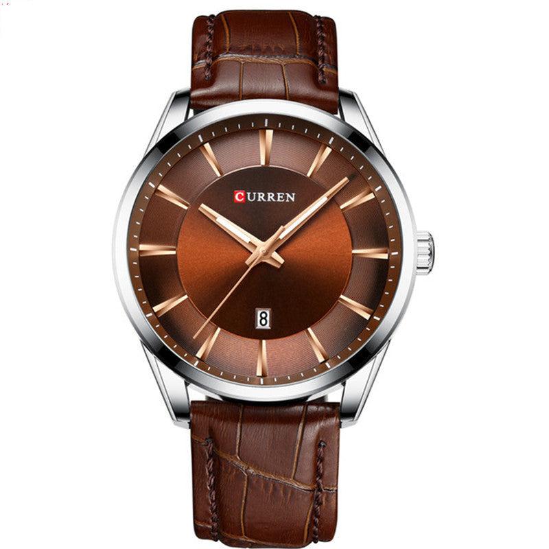Curren Men's Business Belt Calendar Waterproof Quartz Watch - Image 4