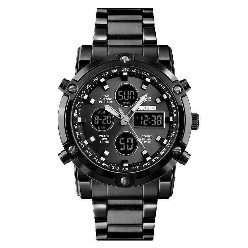 Skmei 1389 Original Analog Digital Watch Men's dual movement watch - Image 2