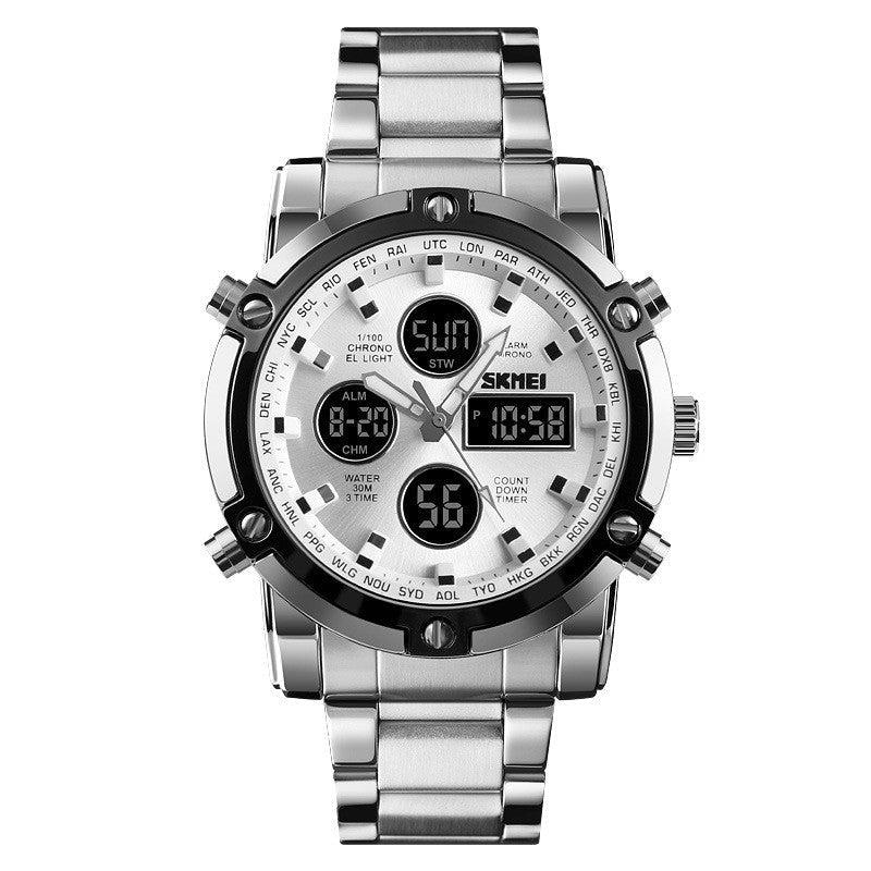 Skmei 1389 Original Analog Digital Watch Men's dual movement watch - Image 5