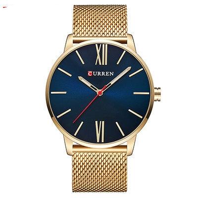 Curren 8238 Men's Fashion Stainless Steel Strap Wrist Quartz Watch - Image 12