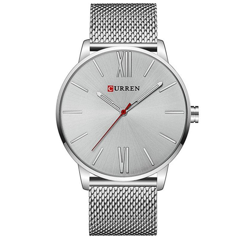 Curren 8238 Men's Fashion Stainless Steel Strap Wrist Quartz Watch - Image 4