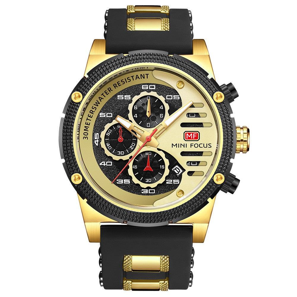 Mini Focus Men's Multifunctional Quartz Watch Sports Watch Mf0246G - Image 7