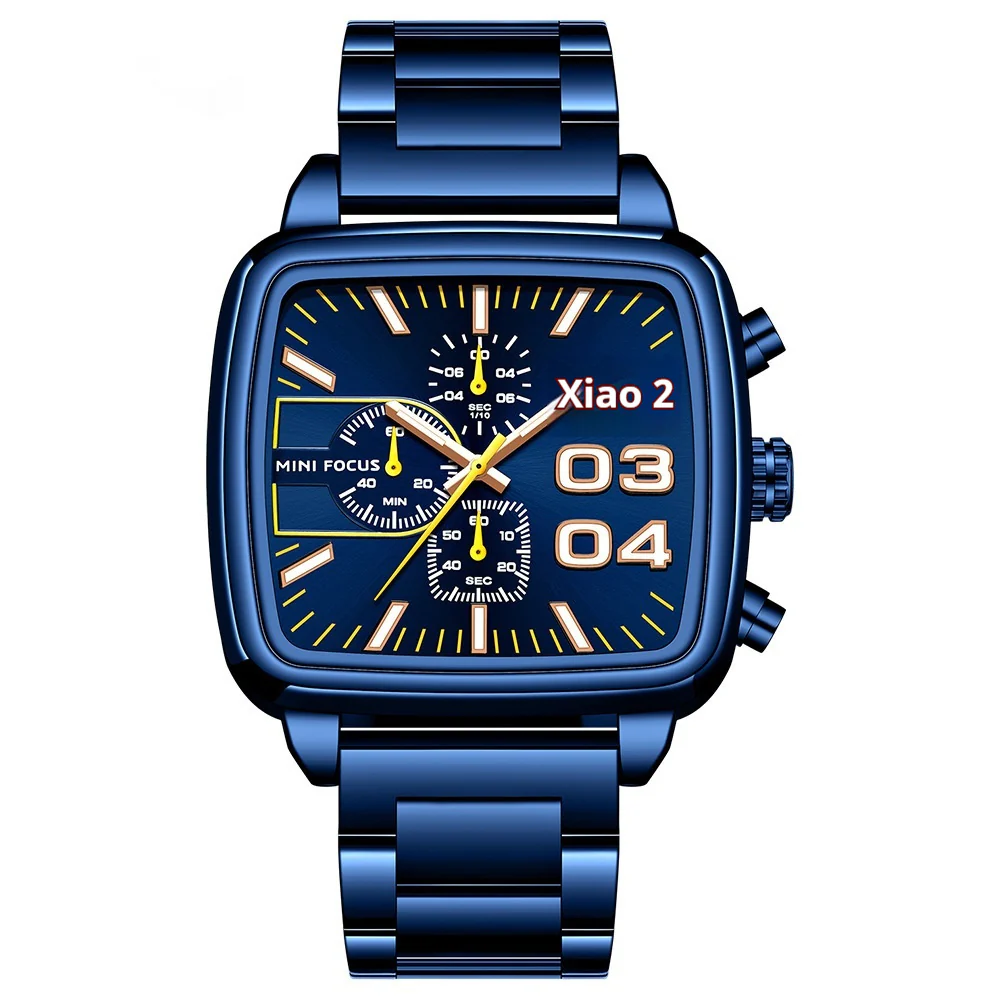 Mini Focus MF0314G Multifunctional Waterproof Quartz Watch for Men - Image 4